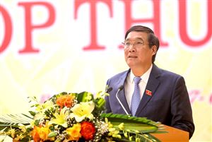 Phát biểu khai mạc Kỳ họp thứ Năm, HĐND tỉnh Khoá XIX của Đồng chí Bùi Minh Châu ...