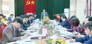 Đảng bộ huyện Thanh Thủy tích cực chuẩn bị cho đại hội nhiệm kì 2020 - 2025
