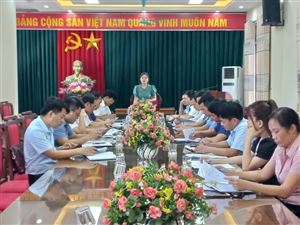 Ban Tuyên giáo Huyện ủy tổ chức hội nghị sơ kết công tác khoa giáo 6 tháng đầu năm 2022