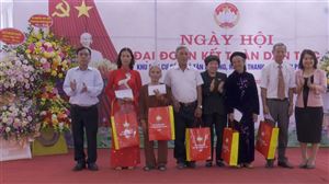Ngày hội Đại đoàn kết toàn dân tộc tại xã Tân Phương