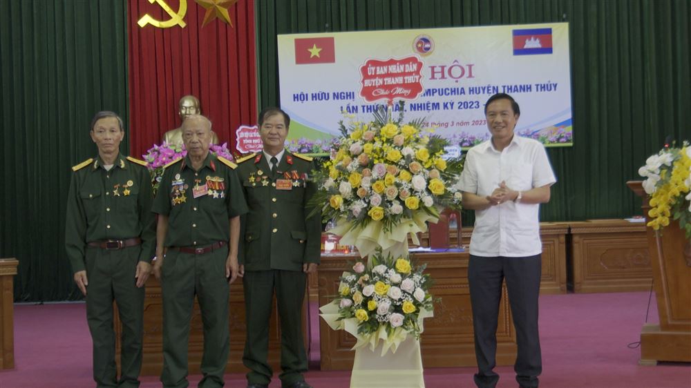 Đại hội Hội Hữu nghị Việt Nam - Campuchia huyện Thanh Thuỷ lần thứ I, nhiệm kỳ 2023-2028