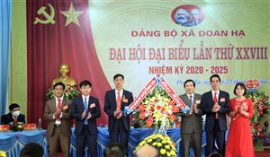 Đại hội Đại biểu Đảng bộ xã Đoan Hạ lần thứ XXVIII, nhiệm kỳ 2020 -2025