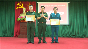 Đảng uỷ Quân sự huyện tổng kết thực hiện Nghị quyết 765 của Quân uỷ Trung ương