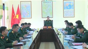 Bộ Chỉ huy quân sự tỉnh kiểm tra công tác chuẩn bị giao nhận quân tại huyện Thanh Thuỷ