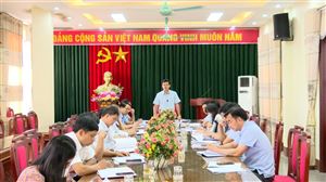 Huyện ủy Thanh Thủy giám sát việc thực hiện Nghị quyết Đại hội với xã Tân Phương và Hoàng Xá.