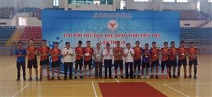 Thanh Thủy xuất sắc giành huy chương vàng môn bóng chuyền da nam tại Đại hội TDTT tỉnh Phú Thọ