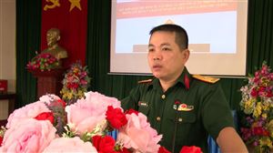 BCHQS huyện tổ chức huấn luyện dân quân Binh chủng Phòng không năm 2021 tại xã Đồng Trung