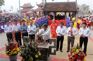 Lễ hội truyền thống Đền Lăng Sương năm 2018