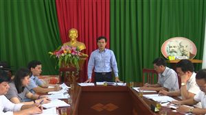 Huyện ủy Thanh Thủy giám sát việc thực hiện Nghị quyết Đại hội với xã Đoan Hạ và Tu Vũ