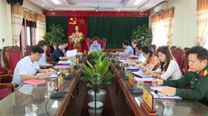 Hội nghị Ban Thường vụ Huyện ủy Thanh Thủy thường kỳ tháng 3 năm 2020