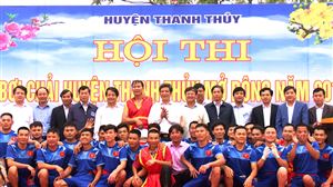 Hội thi bơi Chải mở rộng huyện Thanh Thủy 2018