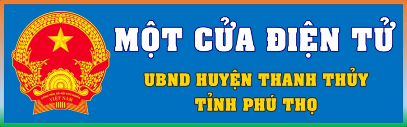 Một cửa điện tử UBND huyện Thanh Thủy