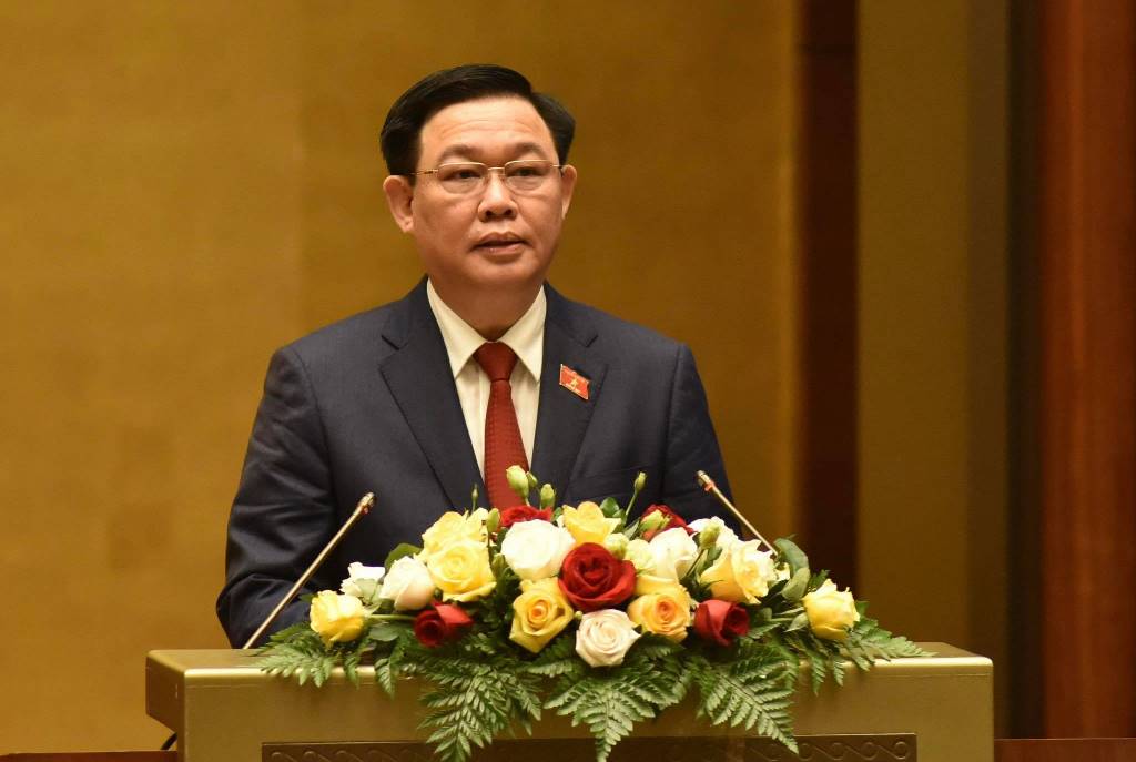Đồng chí Vương Đình Huệ tuyên thệ nhậm chức Chủ tịch Quốc hội -0
